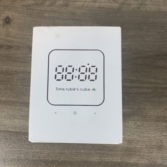 Rubik Cube Alarm Clock w/ Touch Night Light Portable Lamp Temperature Sensor - Picture 7 of 12